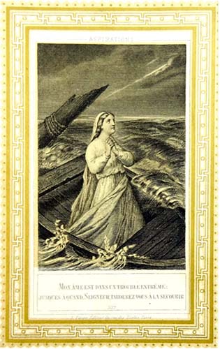 French Holy Card