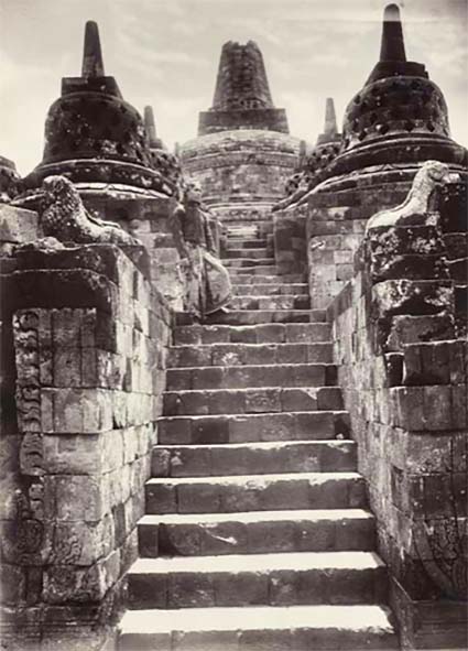 Ancient Stone Stairwell
