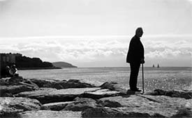 Man At Water's Edge