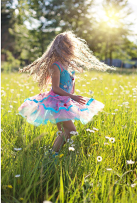 Little Girl Dancing