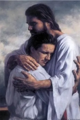 God Comforting His Follower