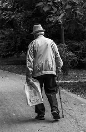Older Man Walking