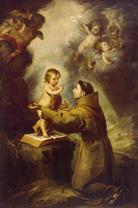 St. Anthony and the angels