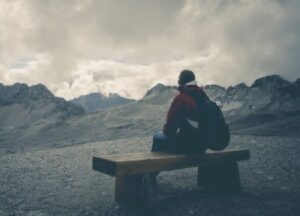 Man on Bench