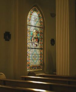 Stained Glass Windows in Church
