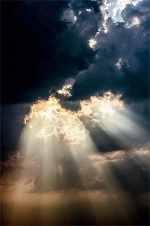 Sun storm