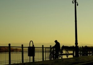 Sunset On Boardwalk
