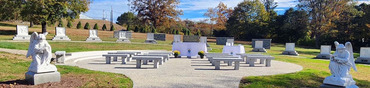 Little Angels Shrine Stations and benches