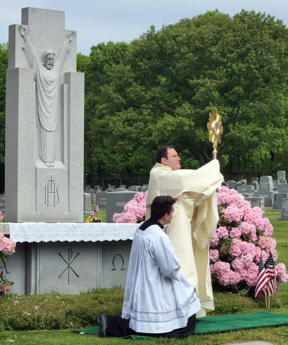 Eucharistic Procession St Johns, Norwalk, 2025