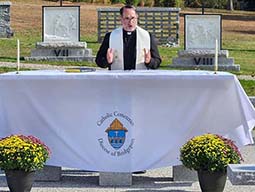 Father Peterat Mass