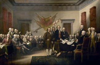 Signing of Declaration of Independence