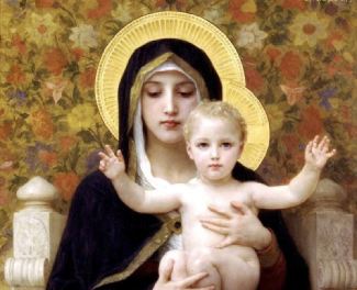 Blessed Mother and Baby Jesus
