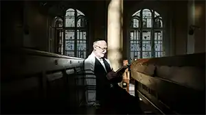 Man praying
