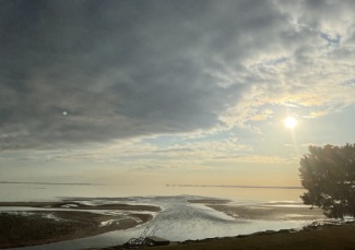Landscape with Sun