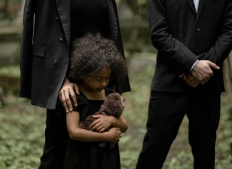 Little Girl at Burial