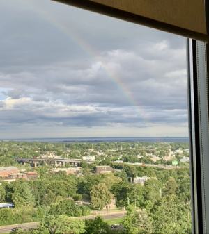 View from Jennie DiBerardino Hospital Room