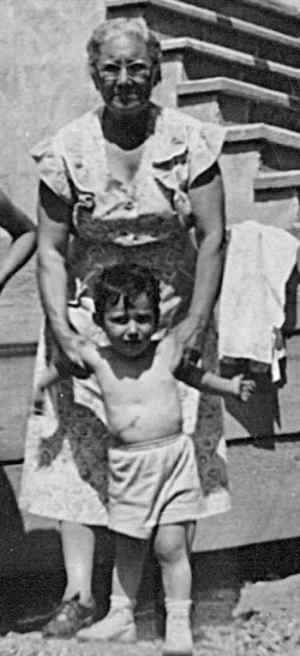 Angelina with Grandson
