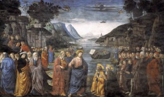 Painting of Jesus and Apostles