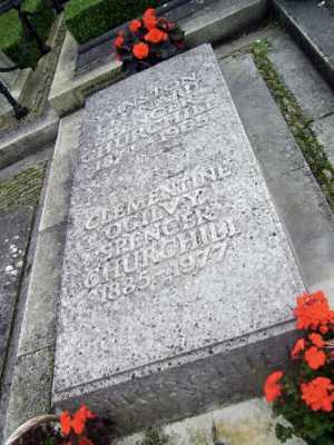 Winston Churchill Gravestone